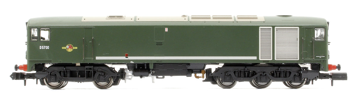 Class 28 D5700 Plain BR Green Diesel Locomotive - DCC SOUND