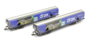 Drax Power IIA-D Biomass Hopper Twin Pack (Renewable Pioneers Drax Livery) - Pack A