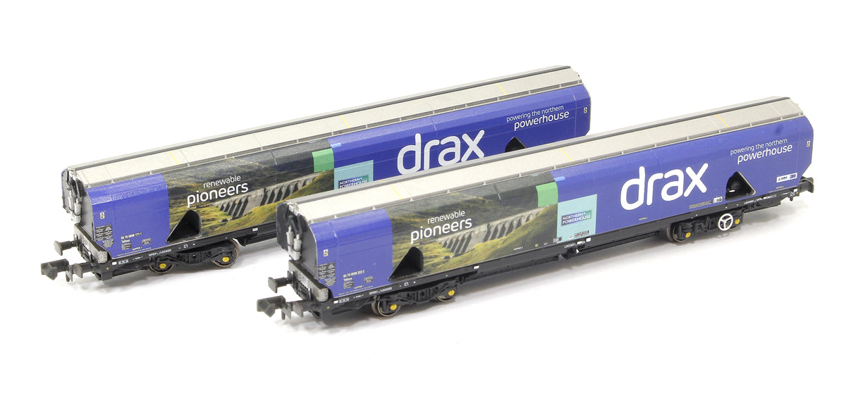 Drax Power IIA-D Biomass Hopper Twin Pack (Renewable Pioneers Drax Livery) - Pack B