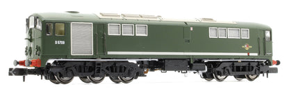 Class 28 D5709 Plain BR Green Diesel Locomotive - DCC SOUND