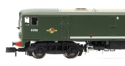 Class 28 D5709 Plain BR Green Diesel Locomotive - DCC SOUND