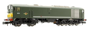 Class 28 D5711 BR Green With Small Yellow Panel (Small Radius Corners) - DCC SOUND