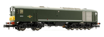 Class 28 D5713 BR Green With Small Yellow Panel (Large Radius Corners) Diesel Locomotive - DCC SOUND