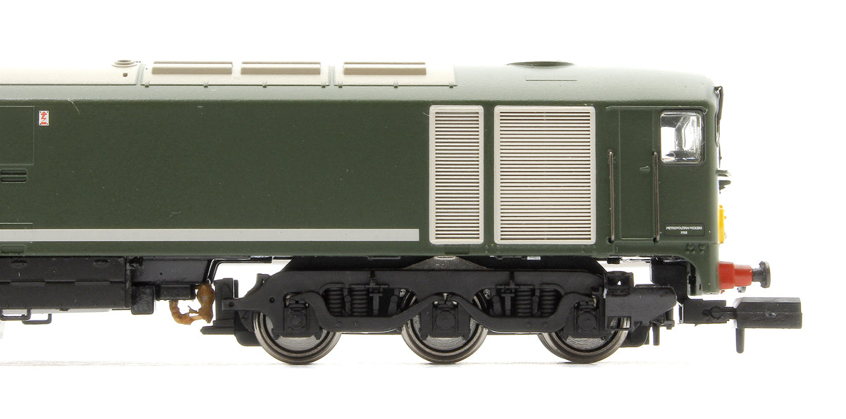 Class 28 D5713 BR Green With Small Yellow Panel (Large Radius Corners) Diesel Locomotive - DCC SOUND