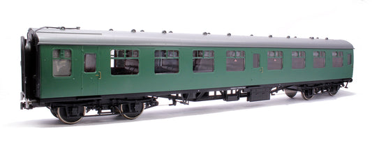 BR Mk1 SR Green SK Unnumbered with Window Beading - DCC Fitted