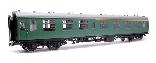 BR Mk1 SR Green CK Unnumbered with Window Beading - DCC Fitted