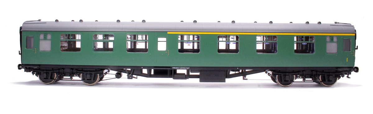 BR Mk1 SR Green CK Unnumbered with Window Beading