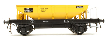 BR ‘Catfish’ Ballast Hopper BR Civil Engineers Yellow ZEV DB983503