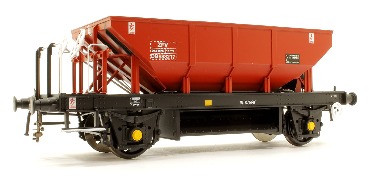 BR ‘Dogfish’ Ballast Hopper BR Gulf Red ZFV DB983217