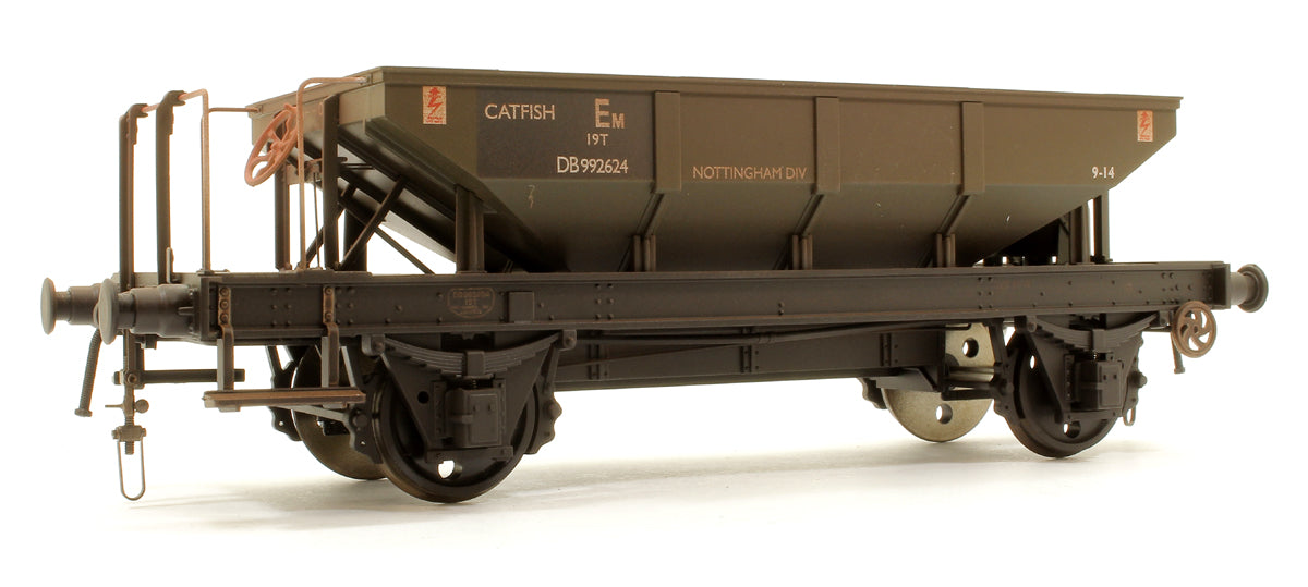 BR ‘Catfish’ Ballast Hopper BR Olive DB992624 - Weathered