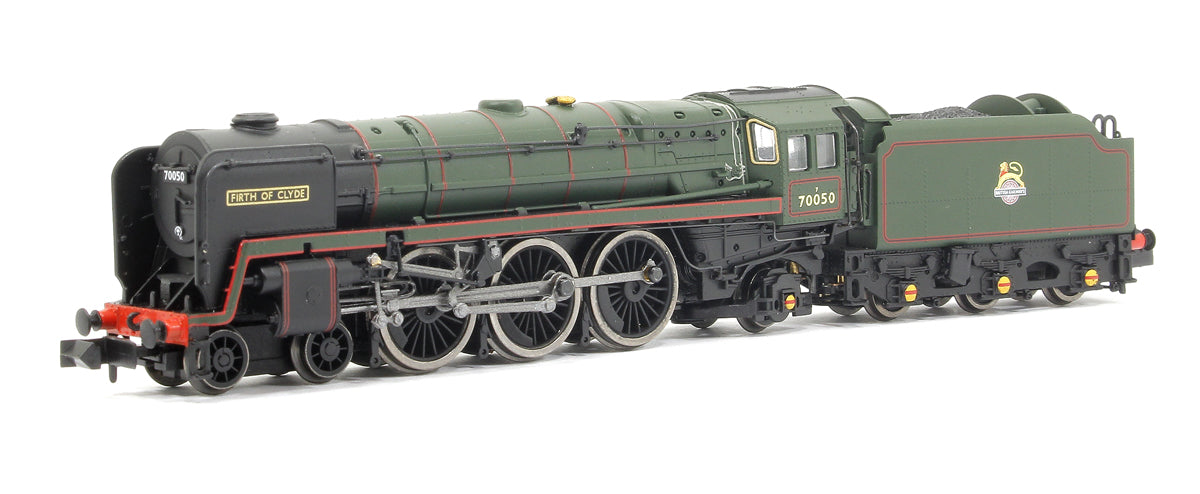 Class 7MT Britannia 4-6-2 Firth of Clyde 70050 BR Lined Green Early Crest - DCC Fitted