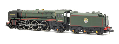 Class 7MT Britannia 4-6-2 Firth of Clyde 70050 BR Lined Green Early Crest - DCC Fitted