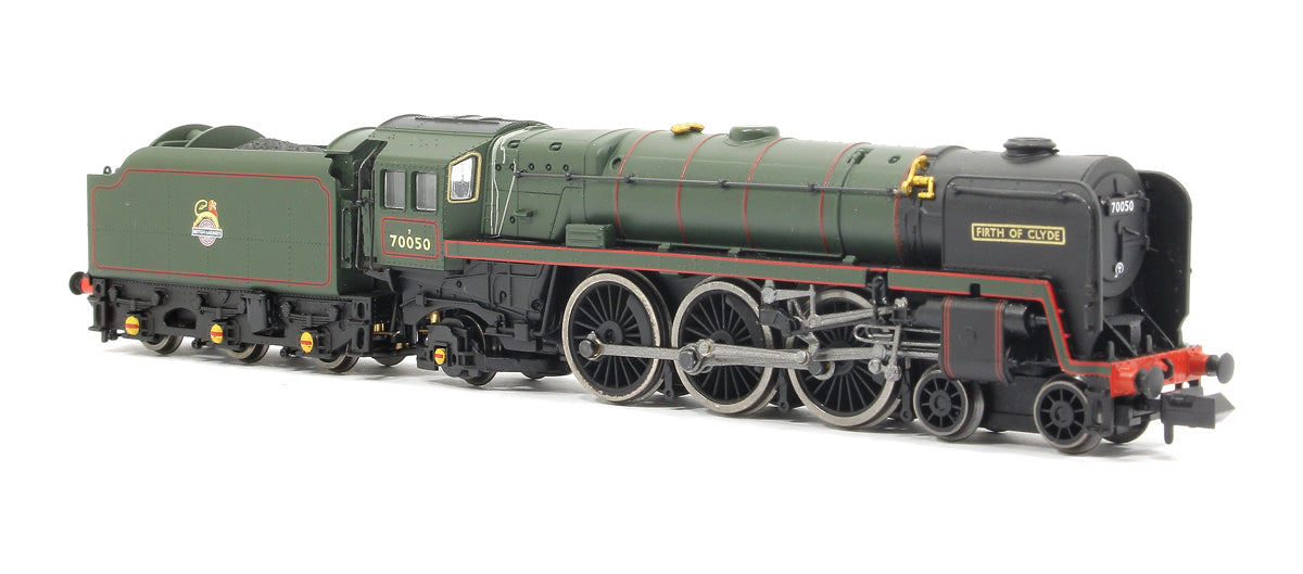 Class 7MT Britannia 4-6-2 Firth of Clyde 70050 BR Lined Green Early Crest - DCC Fitted