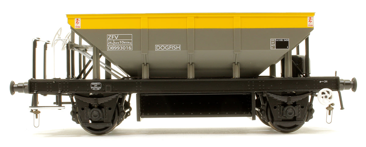 BR ‘Dogfish’ Ballast Hopper BR Civil Engineers Grey/Yellow ZFV DB993016