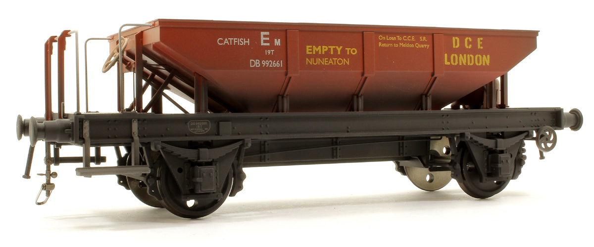 BR ‘Catfish’ Ballast Hopper BR Gulf Red DB992661 - Weathered