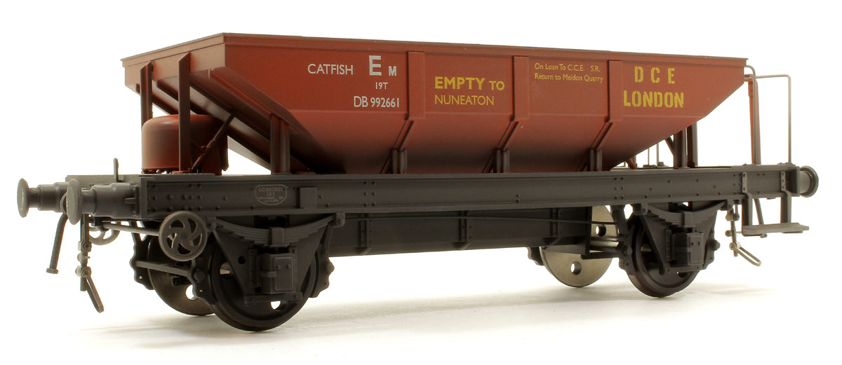 BR ‘Catfish’ Ballast Hopper BR Gulf Red DB992661 - Weathered