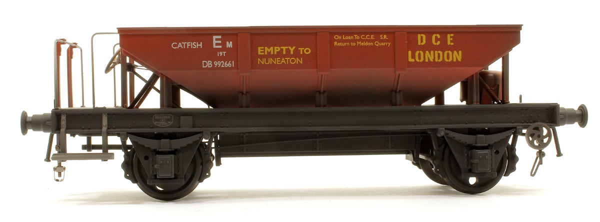 BR ‘Catfish’ Ballast Hopper BR Gulf Red DB992661 - Weathered