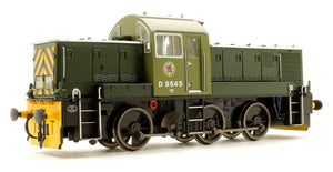 Class 14 BR Two Tone Green with Wasp Ends D9545