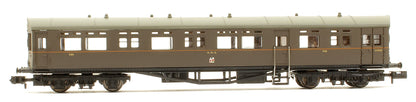 Autocoach Brown Orange Lining GWR Over Twin Cities No.189