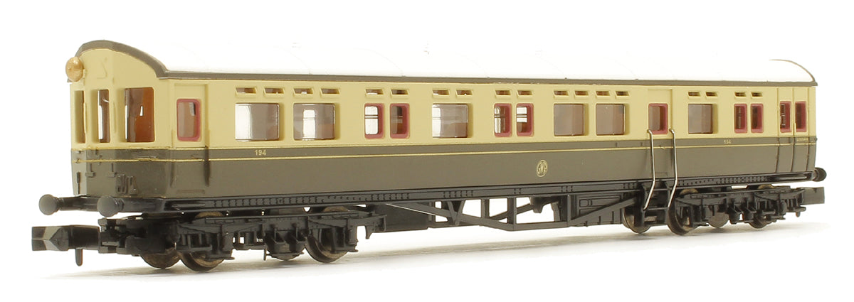 Autocoach GWR Shirtbutton Chocolate & Cream 194