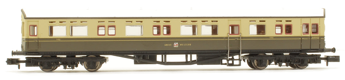 Autocoach GWR Great Crest Western Chocolate & Cream 192