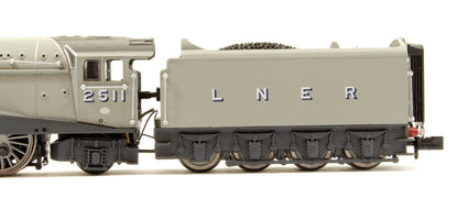 A4 Valanced 'Silver King' 2511 LNER Silver Grey - DCC Fitted