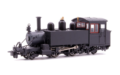 Lynton & Barnstaple Baldwin 2-4-2T Works black unnumbered