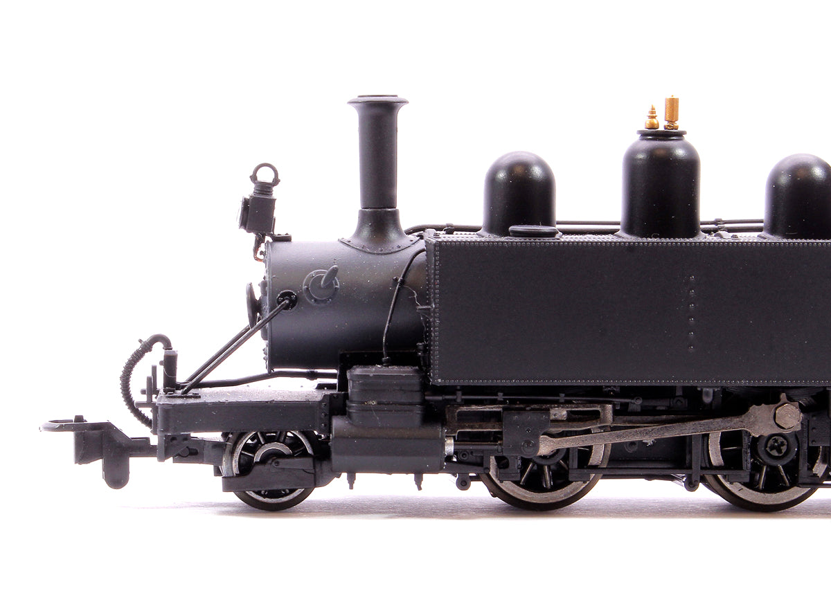 Lynton & Barnstaple Baldwin 2-4-2T Works black unnumbered