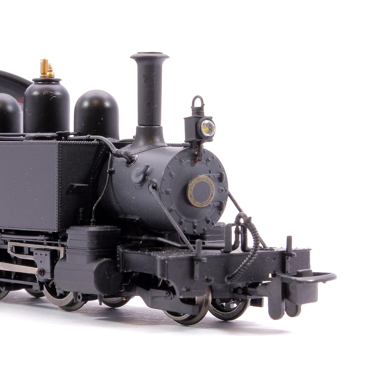 Lynton & Barnstaple Baldwin 2-4-2T Works black unnumbered