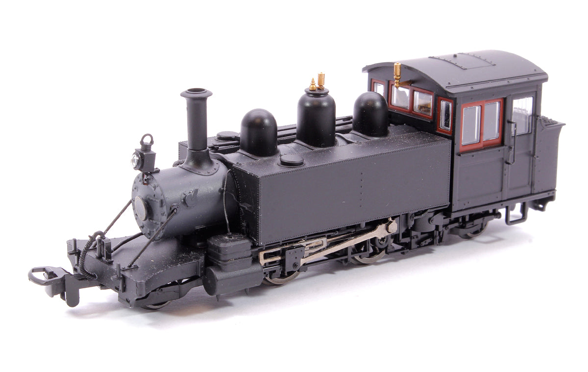 Lynton & Barnstaple Baldwin 2-4-2T Works black unnumbered