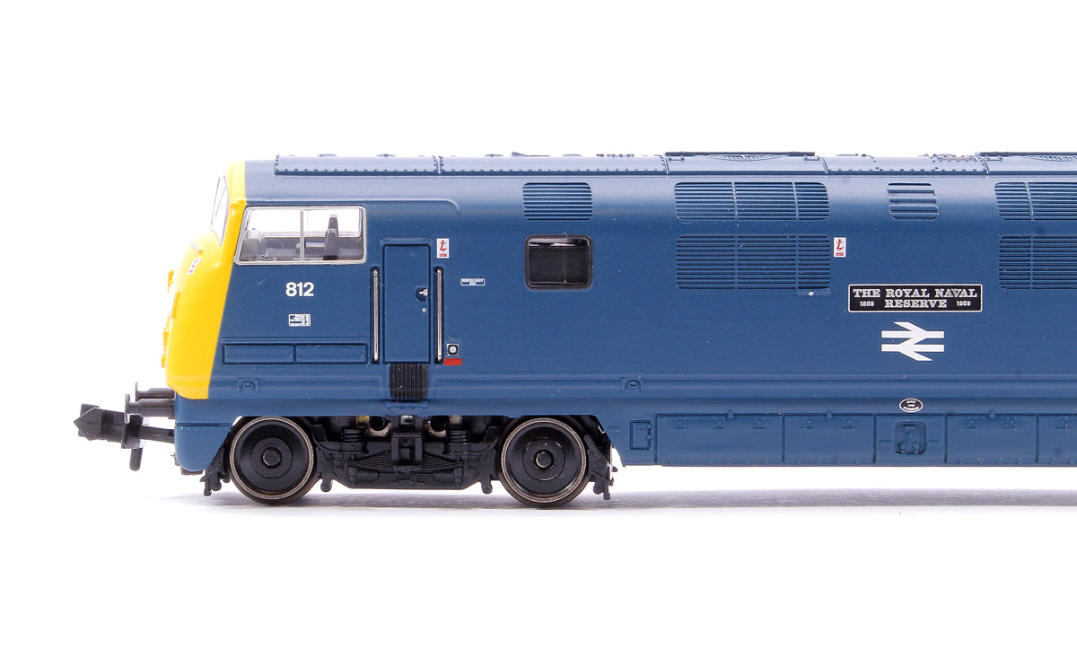 Class 42 'Warship' 812 'The Royal Naval Reserve 1859-1959' BR Blue Diesel Locomotive