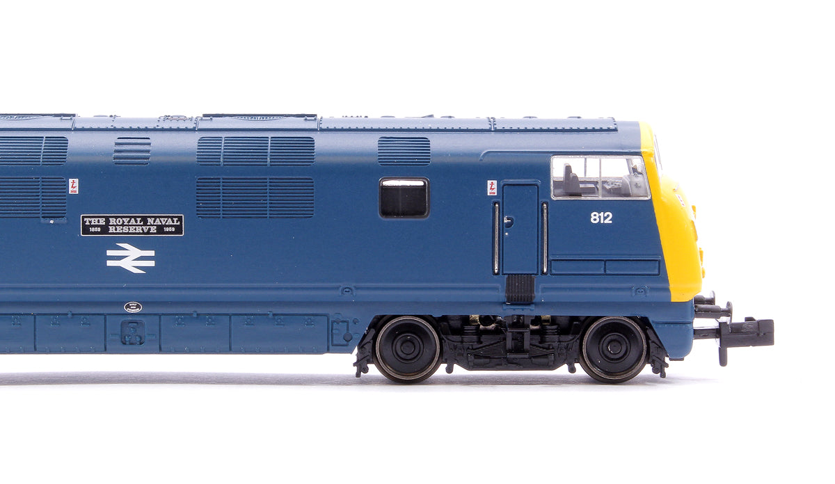 Class 42 'Warship' 812 'The Royal Naval Reserve 1859-1959' BR Blue Diesel Locomotive