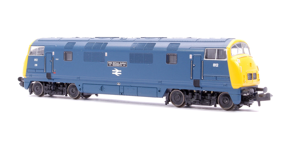 Class 42 'Warship' 812 'The Royal Naval Reserve 1859-1959' BR Blue Diesel Locomotive