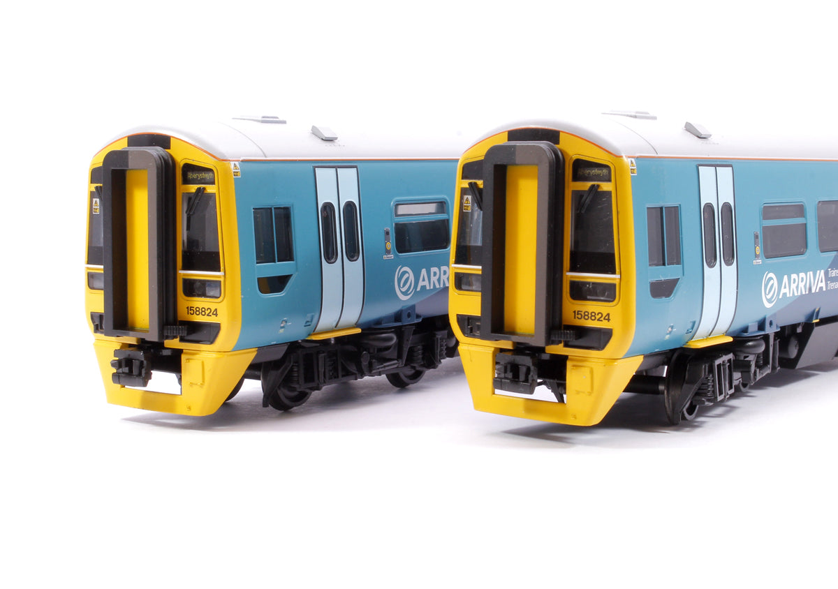 Class 158 2-Car DMU Arriva Trains Wales (Revised) Nos. 52824 & 57824