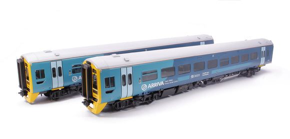 Class 158 2-Car DMU Arriva Trains Wales (Revised) Nos. 52824 & 57824 - DCC Sound