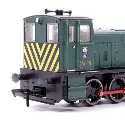 Ruston & Hornsby 165DE 0-6-0 No.45 NCB Dark Green Diesel Locomotive