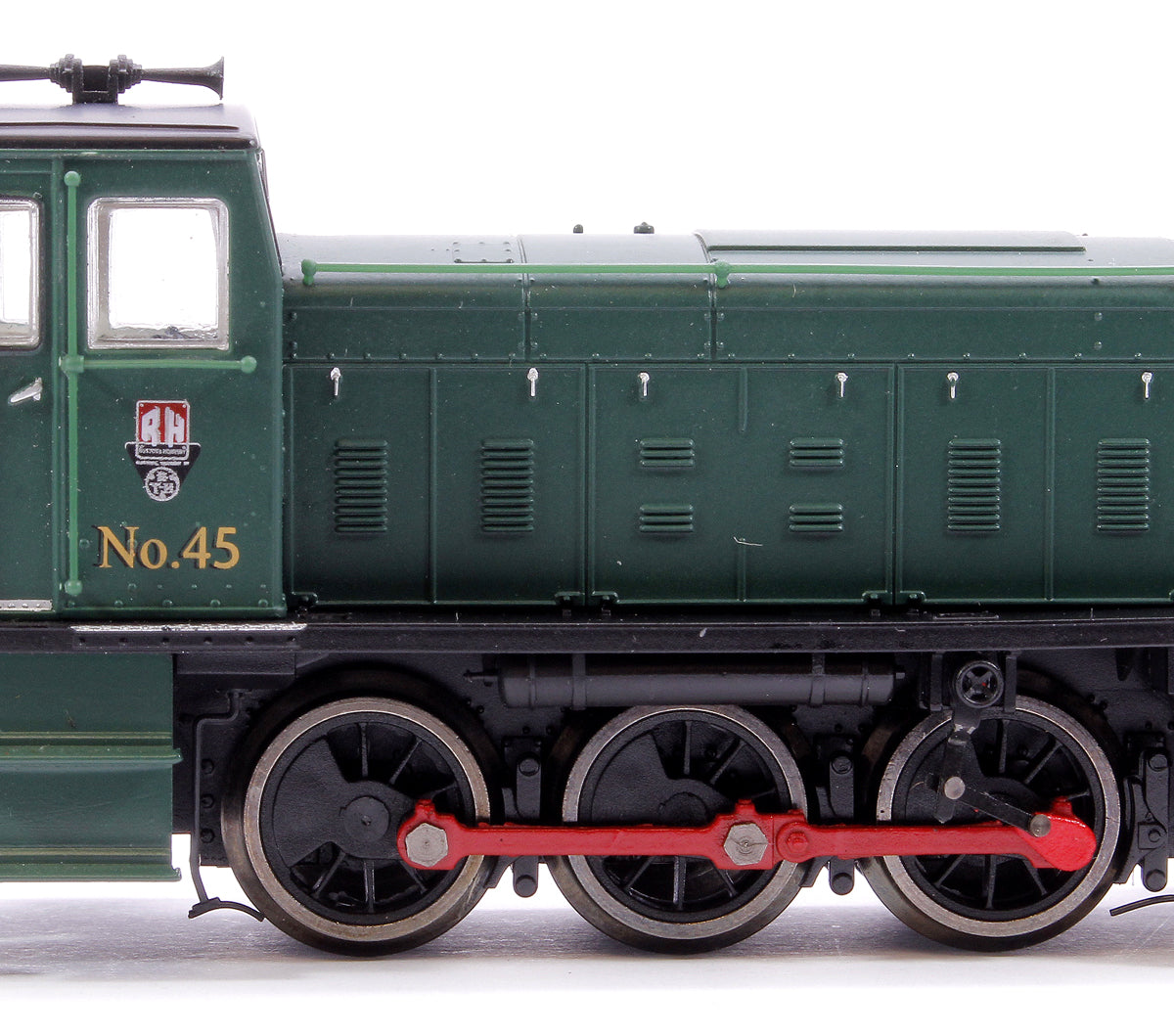 Ruston & Hornsby 165DE 0-6-0 No.45 NCB Dark Green Diesel Locomotive