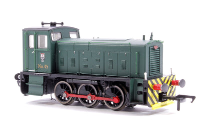 Ruston & Hornsby 165DE 0-6-0 No.45 NCB Dark Green Diesel Locomotive