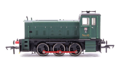 Ruston & Hornsby 165DE 0-6-0 No.45 NCB Dark Green Diesel Locomotive