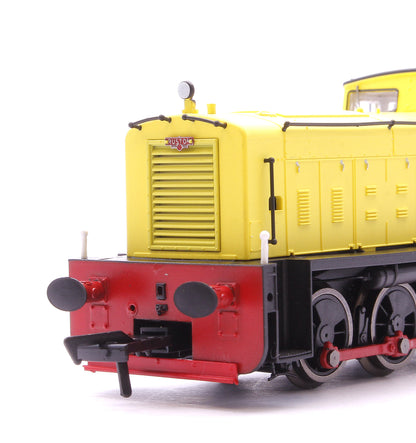 Ruston & Hornsby 165DE 0-6-0 Industrial Yellow Diesel Locomotive