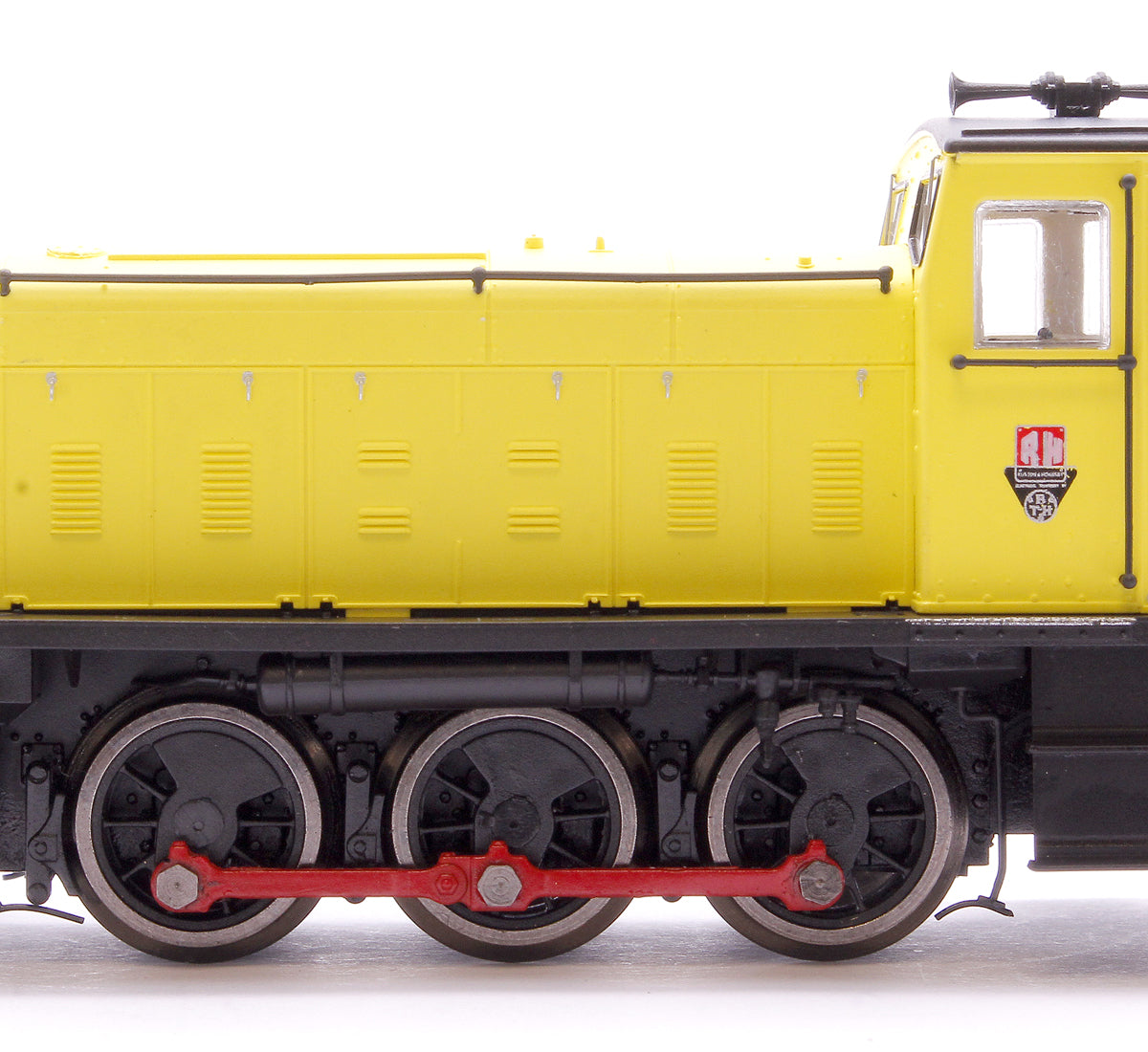 Ruston & Hornsby 165DE 0-6-0 Industrial Yellow Diesel Locomotive