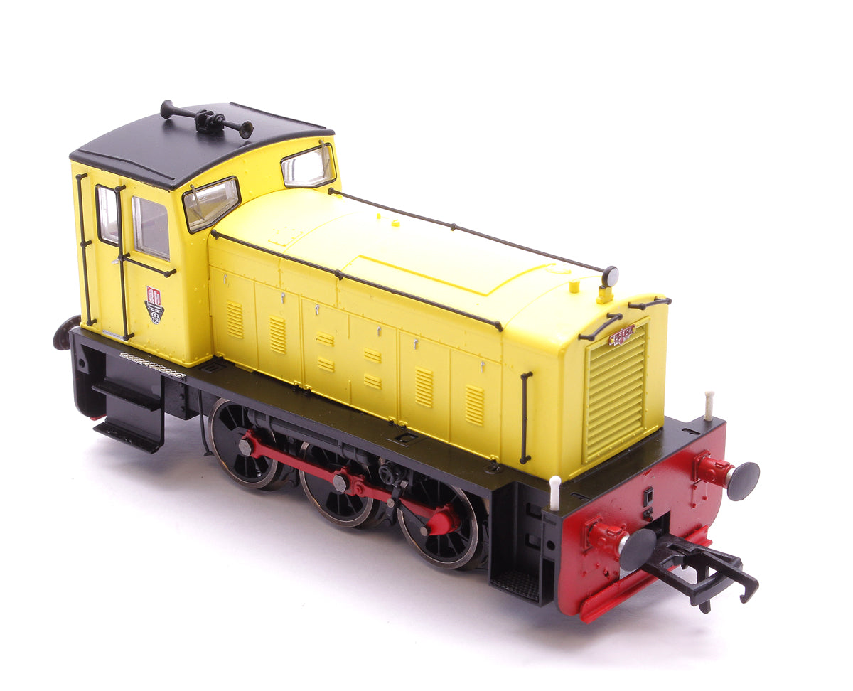 Ruston & Hornsby 165DE 0-6-0 Industrial Yellow Diesel Locomotive