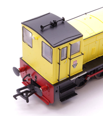 Ruston & Hornsby 165DE 0-6-0 Industrial Yellow Diesel Locomotive