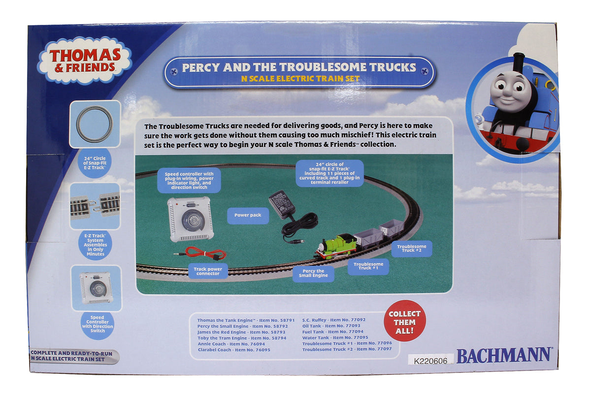 Percy and the Troublesome Trucks Train Set