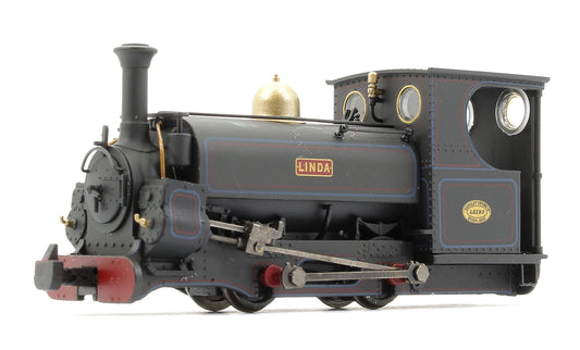 Mainline Hunslet 0-4-0ST 'Linda' Penrhyn Quarry Lined Black (Late) - Weathered