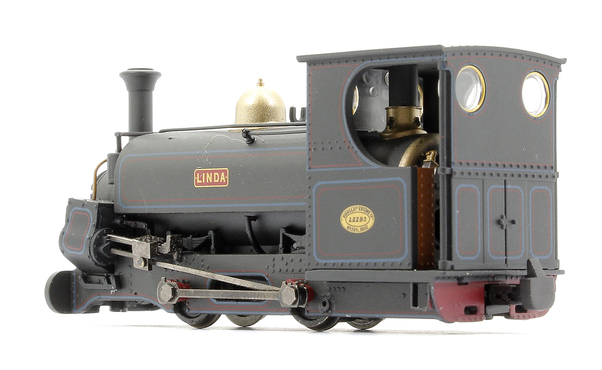 Mainline Hunslet 0-4-0ST 'Linda' Penrhyn Quarry Lined Black (Late) - Weathered