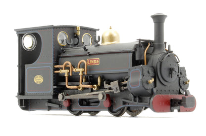 Mainline Hunslet 0-4-0ST 'Linda' Penrhyn Quarry Lined Black (Late) - Weathered