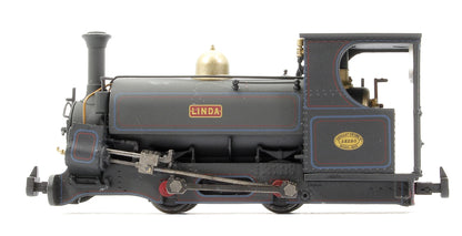 Mainline Hunslet 0-4-0ST 'Linda' Penrhyn Quarry Lined Black (Late) - Weathered