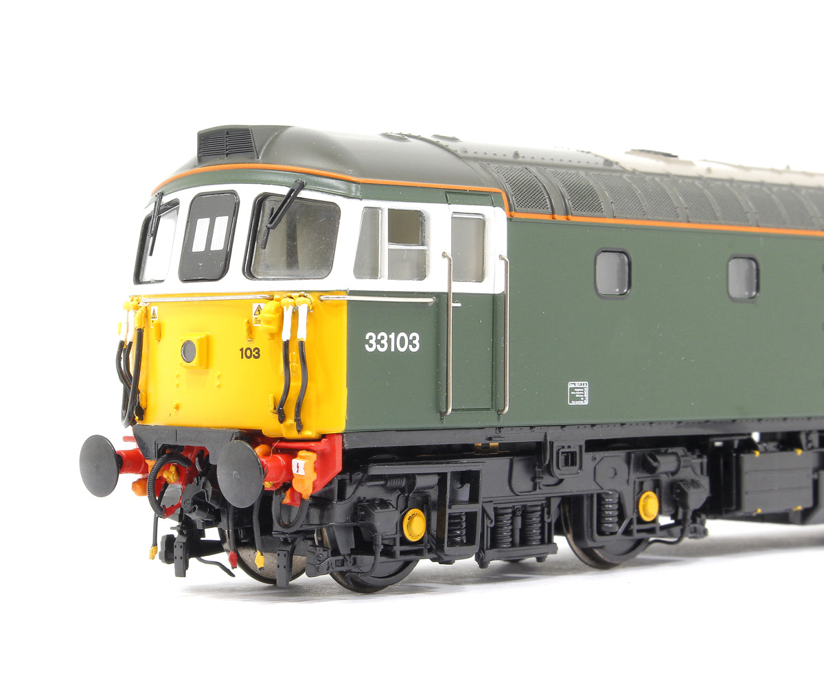 Class 33/1 33103 Cambrian Trains Green with Headlights Diesel Locomotive