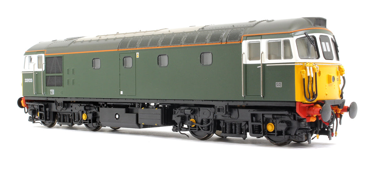 Class 33/1 33103 Cambrian Trains Green with Headlights Diesel Locomotive